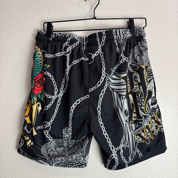 Rebel Vengeance Mesh Shorts Size Medium - Picture 2 of 5